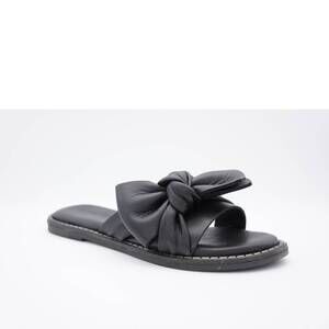 NEW ATELIERS women's bimini sandal in black